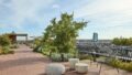 Dachterrasse mit Stadtblick